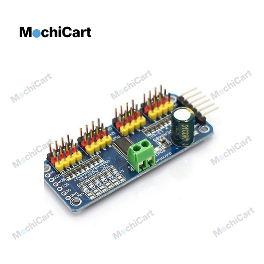 16 Channel 12 bit PWM / Servo Driver I2C