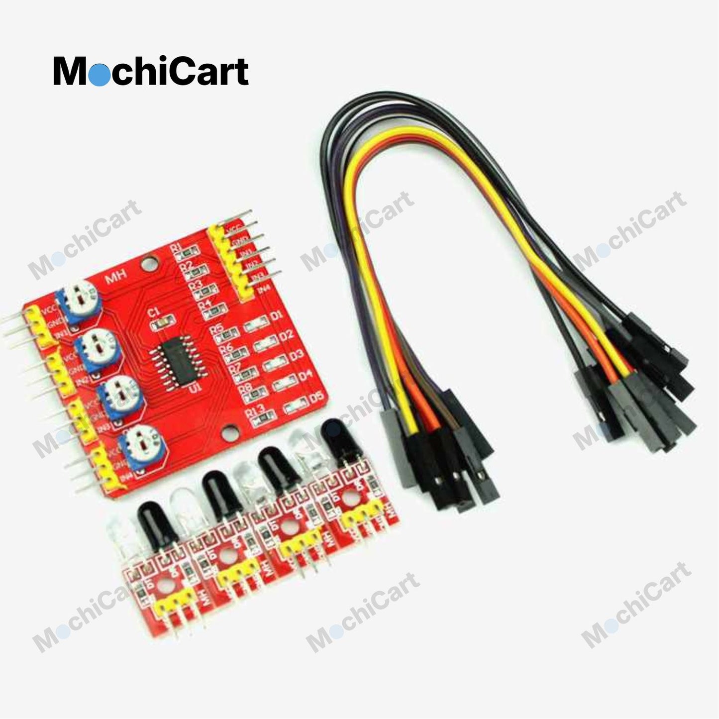 4 Channel Infrared Detection Tracking Sensor